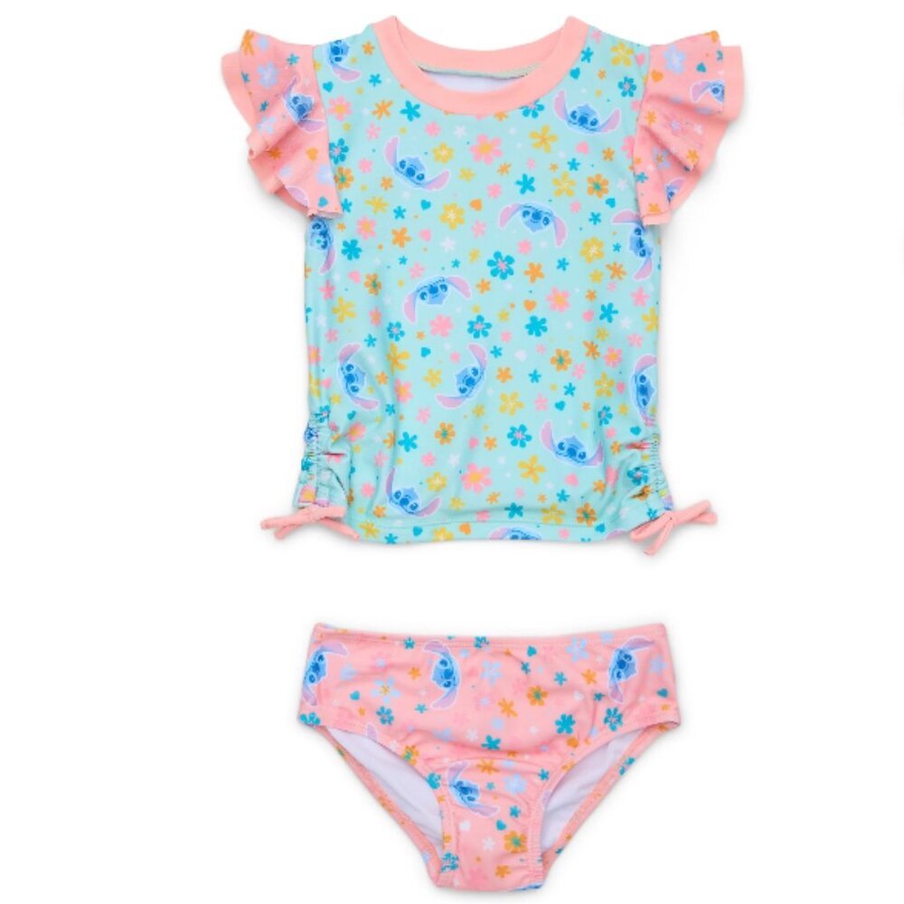 18 month Character Stitch Toddler Girl Tankini Swimsuit 2-Piece